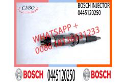 China High quality engine common rail injector nozzle 0445120250 supplier