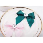 Decoration Tie Satin Ribbon Bow Washable Home Textile With Dyeing for sale