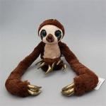 BSCI Creative Minky Bradypod Stuffed Sloth Soft Plush Toys for sale