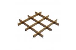 China Open Cell Metal Grille Ceiling Customized Aluminium Suspended Ceiling Grid supplier