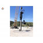 Professional Vibro Bottom Stone Column Pile Device For Controllable Pilling for sale