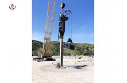 China Professional Vibro Bottom Stone Column Pile Device For Controllable Pilling supplier