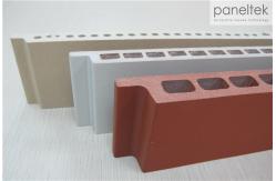 China Easy Installation Terracotta Ventilated Facade System With Grooved Surface supplier