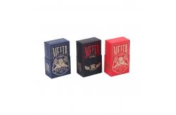 China Meita Learning Game Cards Black PVC Playing Cards supplier