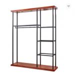 Wall Mounted Clothing Rack For Retail Store for sale
