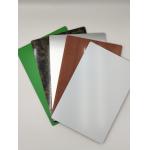 Aluminum Wood ACP Sheet Panels PVC Coating ISO Certified High Gloss For Wall for sale