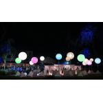 Single RGB Inflatable Led Light Color Changing , Events Lighting Balloon Led Lantern Lights for sale
