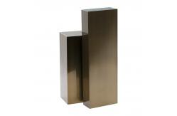 China Honed Aluminium Tube Customized Large Diameter Anodized Square supplier