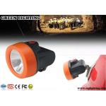 OEM Safety Miners Helmet Light , ABS Materials 2.8Ah Hard Hat Headlamp  for sale