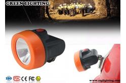 China OEM Safety Miners Helmet Light , ABS Materials 2.8Ah Hard Hat Headlamp  supplier