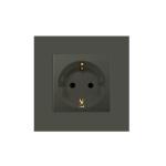 PA Champagne  Electrical Power Socket , schuko 16 Amp Smart Plug for sale