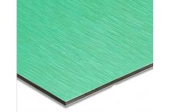 China Brushed ACM Aluminium Composite Panel 1250mm*3050mm Fireproofing supplier