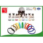 Puppy Id Collars Thin Hook And Loop Straps For Dog Pet , Color Distinguish for sale