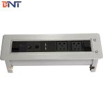 2mm Surface Thickness 50/60Hz Frequency Desktop Hidden Socket