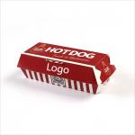 Customized Takeaway Hot Dog Box Practical Food Container for Fast Food for sale