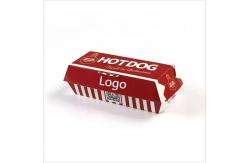 China Customized Takeaway Hot Dog Box Practical Food Container for Fast Food supplier