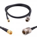 Lmr 200 50ohm 0-6000MHz Rf Coaxial Cable Sma Male to N Male for Rf Rfid Antenna for sale