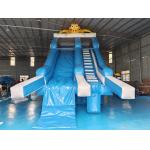Commercial Outdoor Giant Inflatable Water Slide Octopus Cartoon Inflatable Water Slide For Kids And Adults for sale