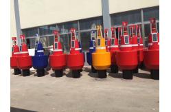 China Impact Resistant Polyethylene Buoy With Solar Power Lantern Focal Plane 1550mm supplier
