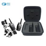 Custom PU Leather EVA Tool Case Intercom Package With Soft Lining Layer for sale
