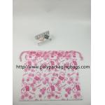 Cosmetics Polyester Draw String Bags Clothing Small Plastic Drawstring Bags Gift Wrap With Logo Printing for sale