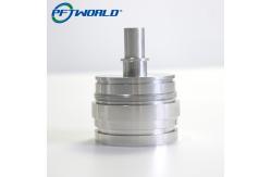China Custom Black Anodizing CNC Machined Aluminum Parts Precision Lathe Service supplier
