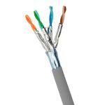 Wholesale 10Gbps IEC60332-1 CAT 6A F FTP 23AWG LSZH Cable 500MHz Solid Twin Cable for sale