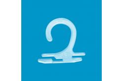 China 24mm Packaging Plastic Hook , Z Shape Plastic Hook Hanger supplier