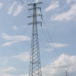 Hot Dip Galvanization Q345B Steel Transmission Tower for sale