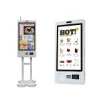 Touch Screen Self Ordering Payment Window Terminal Restaurant Self Checkout Kiosk Machines