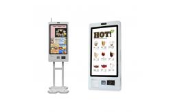 China Touch Screen Self Ordering Payment Window Terminal Restaurant Self Checkout Kiosk Machines supplier
