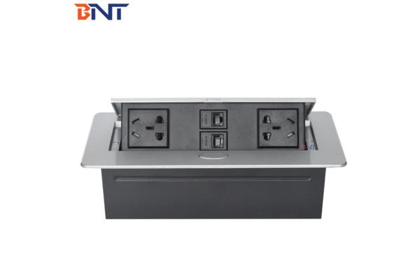 Desktop Pop Up Socket , Pop Up Power Outlet With Different Module Configuration
