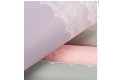 China Florist Supplies Paper Lace Print Plastic Printing Gift Paper Anti Curl supplier