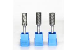 China 40 CrMo Shank Cylindrical Carbide Burr Carving Bits For Wood supplier