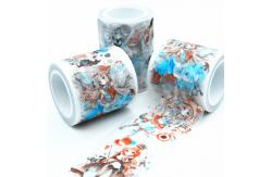 China No Residue UV Proof PET Material Clear Washi Tape supplier