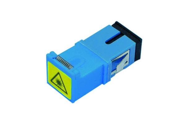 SC Cover Avoid Laser Plastic Fiber Optic Adapter/Coupler without Flange