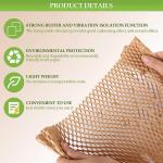 Uncoated Rectangle 50CM*100M Custom Wrap Paper Roll Eco Friendly