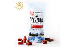 China 100g Beef Dry Fruit Plastic Packaging Bag  Aluminum Foil Resealable Zipper supplier