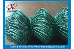 China Easy Install Galvanised Chain Link Fencing Pvc Coated For Forest Protecting supplier