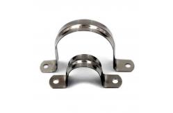 China Customized Processing 304 Stainless Steel Saddle Clip U Shaped Saddle Clamp antirust supplier