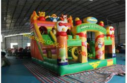 China crazy penguins bouncy castle slide inflatable supplier