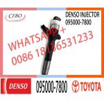 common rail injector 23670-30310 095000-7800 injector for TOYOTA 2KD-FTV, D-4D, TRH2 injector nozzle 23670-30310 095000- for sale