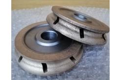 China Durable 150mm Diamond Grinding Wheel Abrasion Resistant For Glass Deep Processing supplier