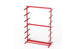 China Double Sides 12 Layers Car Bumper Rack With Adjustable Arms supplier