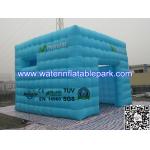 Sky Blue 5x5m Inflatable Tent For Advertising , 4 Season Outdoor Tent for sale
