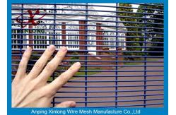 China Jail Powder Sprayed Coating High Security Fence Dark Green 2000 * 3000mm supplier