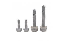 China Hex Flange Head Self Tapping Screws Hexagon Washer Head Screws supplier