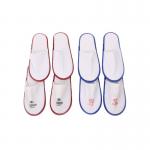 Customizable Disposable Slippers For Sublimation Hotel Supplies Plush Slippers For Airline Travel Guesthouses And Indoor Rooms for sale
