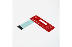 China Dustproof Backlight Membrane Switch , Membrane Keypad Custom IP65 Water Resistant supplier