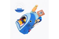 China NHB186 New arrival cute and vivid shark toddler Backpack bag supplier